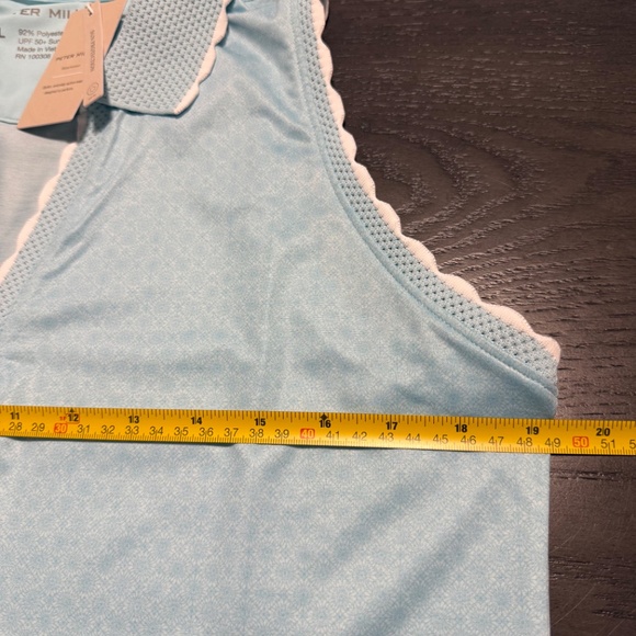 Peter‎ Millar Women’s Sleeveless Ligh Blue Top Size L - Picture 6 of 9